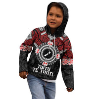 Aotearoa Proud To Be Maori Kid Hoodie New Zealand Fight Together LT9 - Polynesian Pride