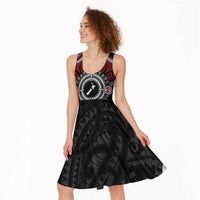 Aotearoa Proud To Be Maori Midi Dress New Zealand Fight Together LT9 - Polynesian Pride