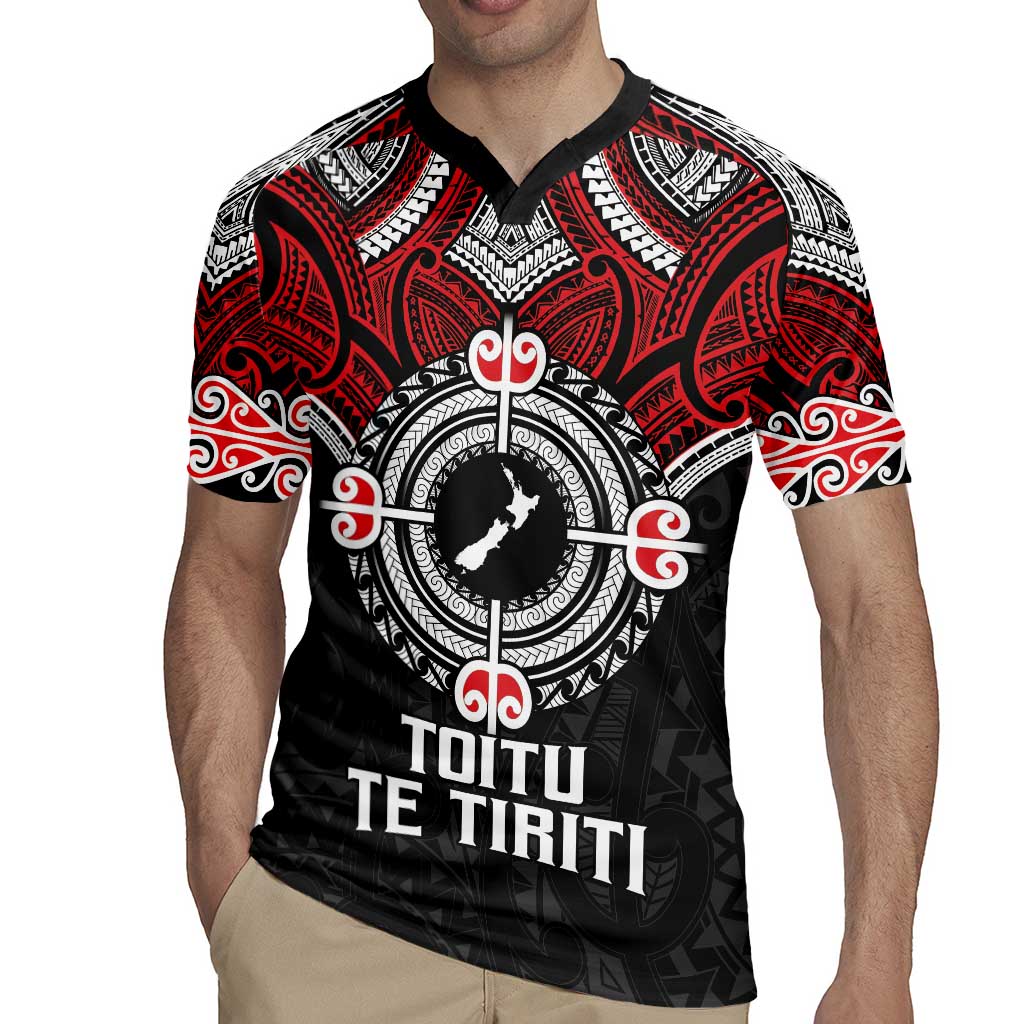 Aotearoa Proud To Be Maori Rugby Jersey New Zealand Fight Together LT9 - Polynesian Pride
