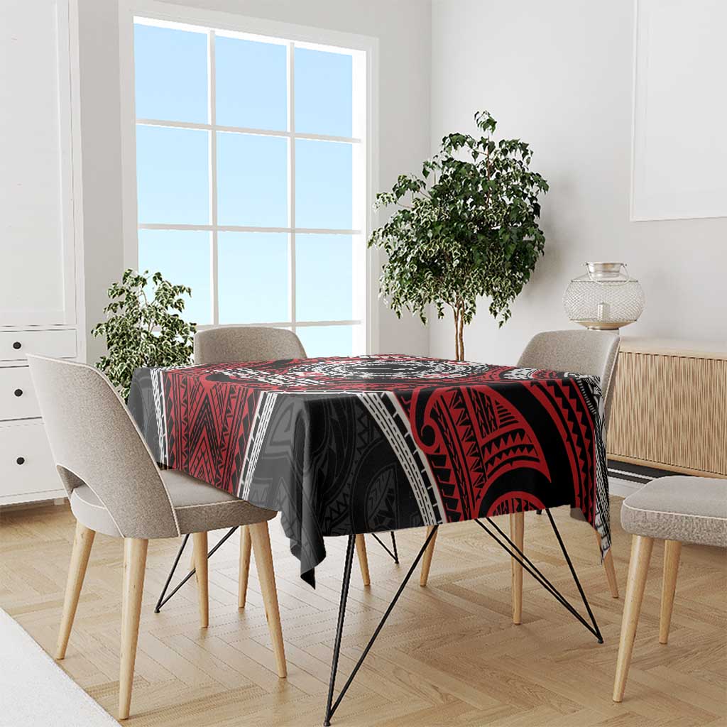 Aotearoa Proud To Be Maori Tablecloth New Zealand Fight Together