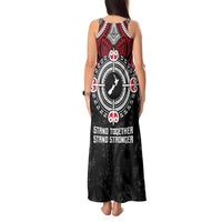 Aotearoa Proud To Be Maori Tank Maxi Dress New Zealand Fight Together LT9 - Polynesian Pride