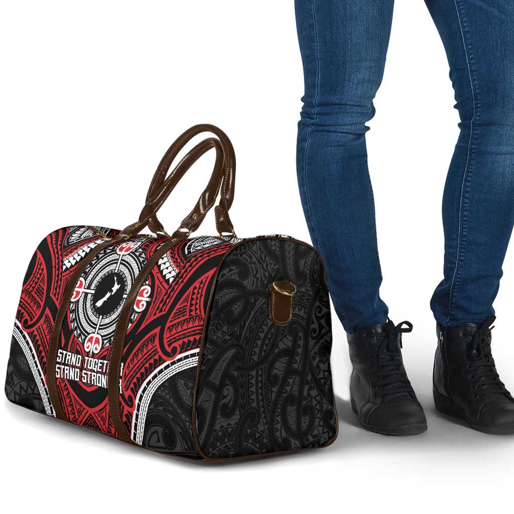 Aotearoa Proud To Be Maori Travel Bag New Zealand Fight Together LT9 - Polynesian Pride