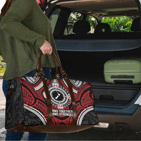 Aotearoa Proud To Be Maori Travel Bag New Zealand Fight Together LT9 - Polynesian Pride