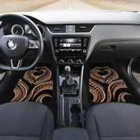 Personalised Valentines Day Romantic Lovers Car Mats LT9 - Polynesian Pride