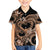 Polynesia Valentines Day Forever In My Heart Tattoo Kid Hawaiian Shirt Gold Style LT9 Kid Gold - Polynesian Pride