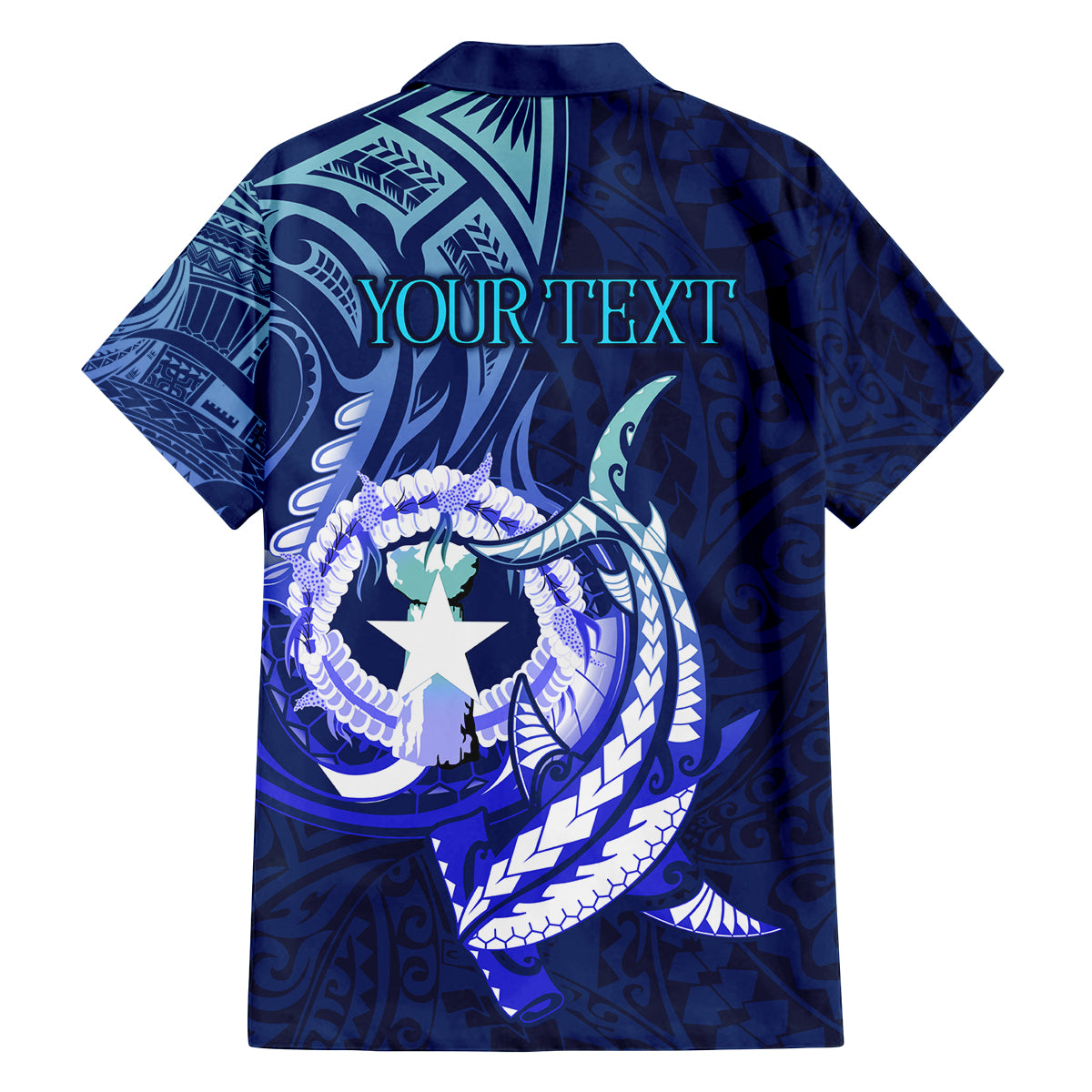 Personalised Northern Mariana Islands Family Matching Off Shoulder Long Sleeve Dress and Hawaiian Shirt Commonwealth Day 2024 LT9 - Polynesian Pride