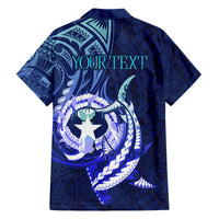 Personalised Northern Mariana Islands Family Matching Off Shoulder Maxi Dress and Hawaiian Shirt Commonwealth Day 2024 LT9 - Polynesian Pride