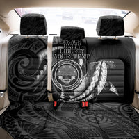 Personalised FSM Culture Day Back Car Seat Cover Hammerhead Shark Tribal 2024 LT9 - Polynesian Pride