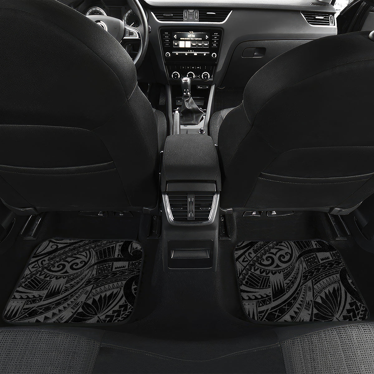Personalised FSM Culture Day Car Mats Hammerhead Shark Tribal 2024
