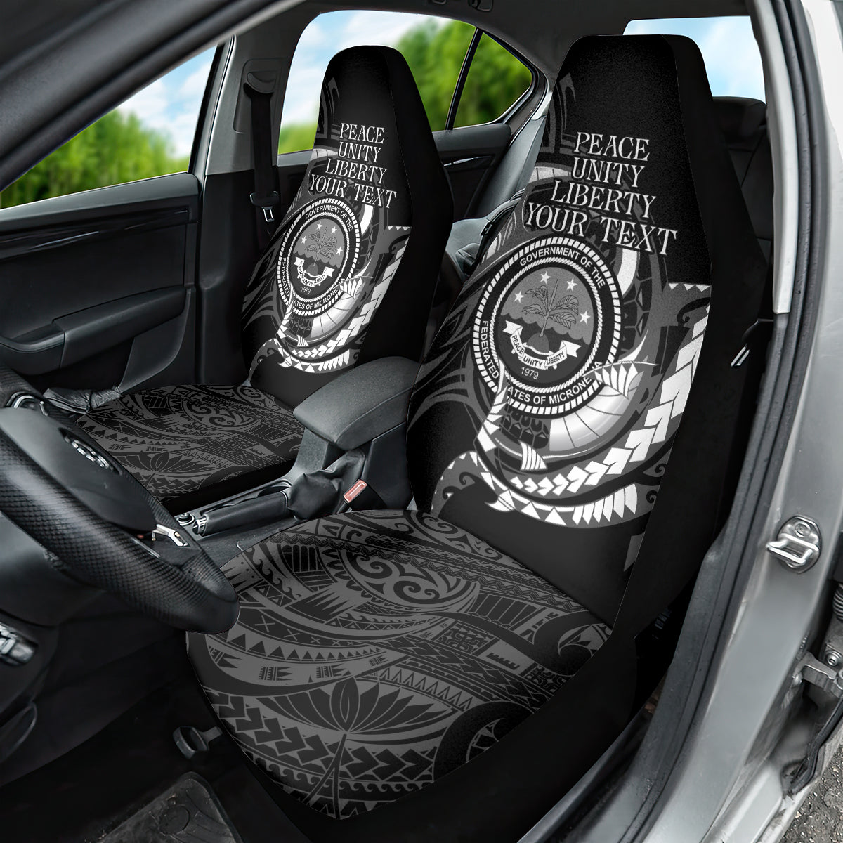 Personalised FSM Culture Day Car Seat Cover Hammerhead Shark Tribal 2024 LT9 - Polynesian Pride