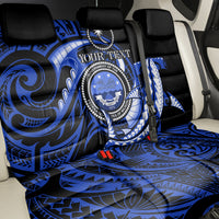 Personalised Chuuk FSM Culture Day Back Car Seat Cover Hammerhead Shark Tattoo 2024 LT9 - Polynesian Pride
