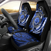 Personalised Chuuk FSM Culture Day Car Seat Cover Hammerhead Shark Tattoo 2024 LT9 - Polynesian Pride