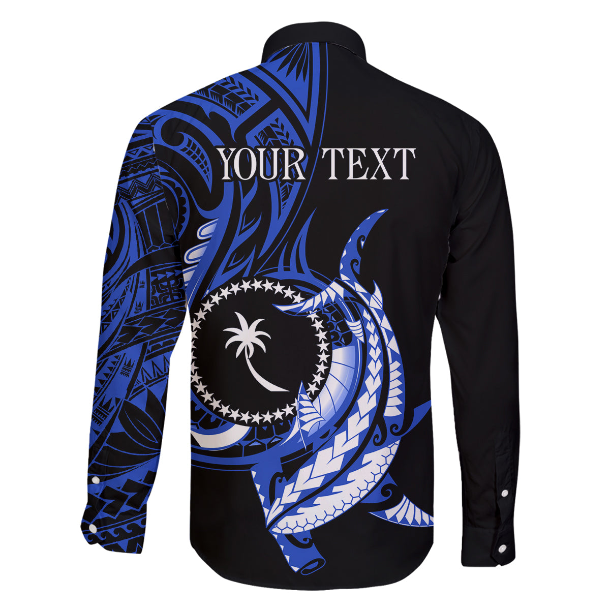 Personalised Chuuk FSM Culture Day Family Matching Off Shoulder Short Dress and Hawaiian Shirt Hammerhead Shark Tattoo 2024 LT9 - Polynesian Pride