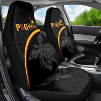 Papua New Guinea 50th Independence Day Car Seat Cover Simple Oro Tapa Pattern LT9 - Polynesian Pride