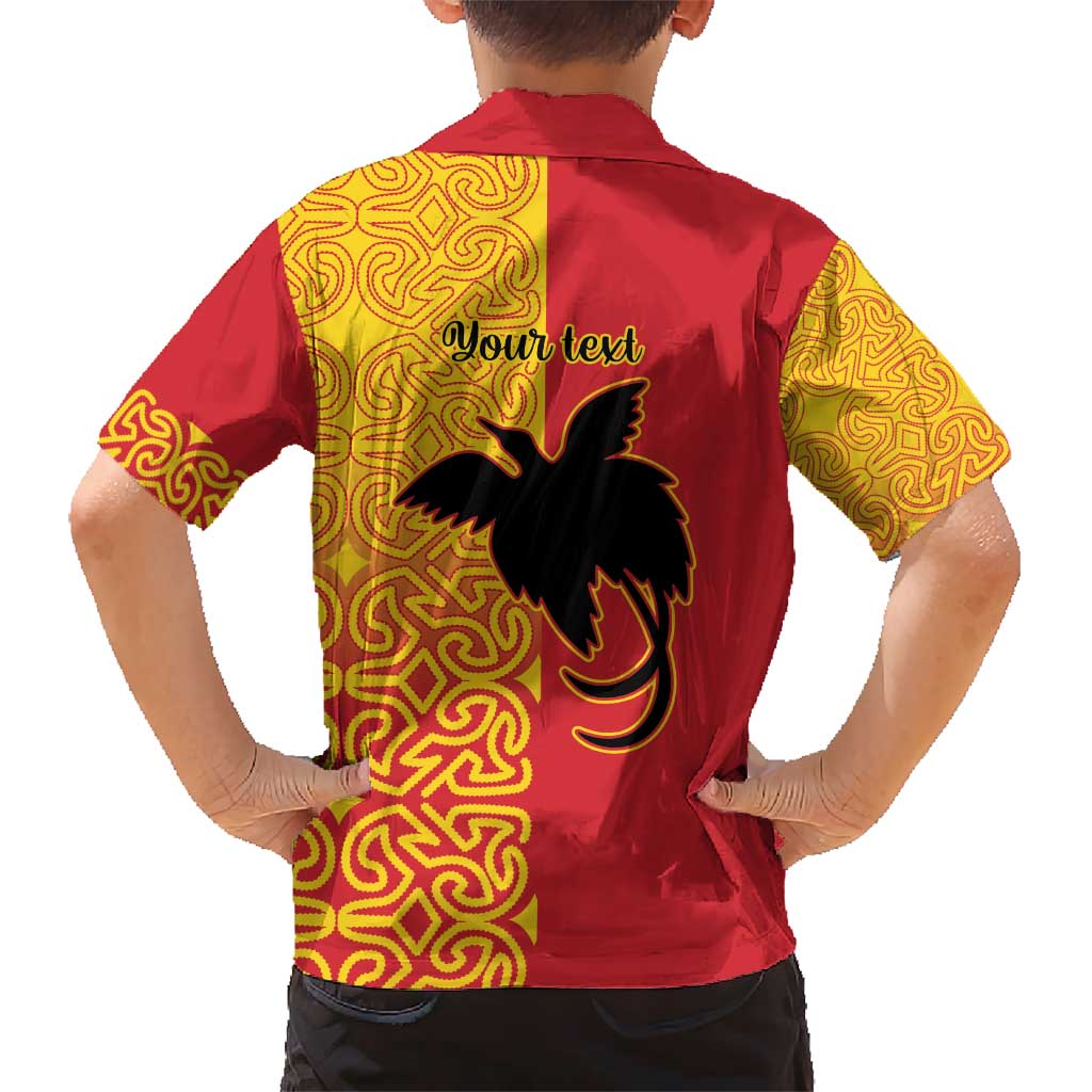 Papua New Guinea Oro Tapa Personalised Hawaiian Shirt Simple Bird of Paradise Style LT9 - Polynesian Pride