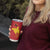 Papua New Guinea Oro Tapa Personalised Tumbler Cup Simple Bird of Paradise Style - Polynesian Pride
