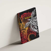 Papua New Guinea Sepik Personalised Canvas Wall Art PNG Bird of Paradise Tattoo LT9 - Polynesian Pride