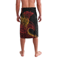 Papua New Guinea Sepik Personalised Lavalava PNG Bird of Paradise Tattoo LT9 - Polynesian Pride