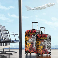Papua New Guinea Sepik Personalised Luggage Cover PNG Bird of Paradise Tattoo LT9 - Polynesian Pride
