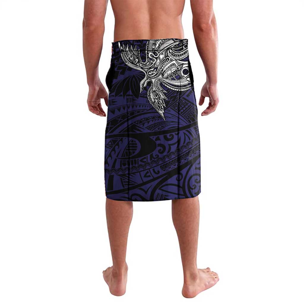 Personalised PNG Bougainville Lavalava Bird of Paradise Tattoo Flag Motif LT9 - Polynesian Pride