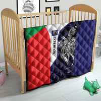 Personalised PNG Bougainville Quilt Bird of Paradise Tattoo Flag Motif LT9 - Polynesian Pride