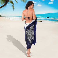 Personalised PNG Bougainville Sarong Bird of Paradise Tattoo Flag Motif LT9 - Polynesian Pride
