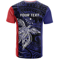 Personalised PNG Central Province T Shirt Bird of Paradise Tattoo Flag Motif LT9 - Polynesian Pride