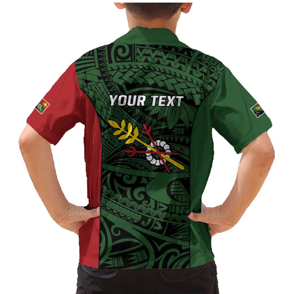 Personalised PNG Chimbu Province Family Matching Mermaid Dress and Hawaiian Shirt Bird of Paradise Tattoo Flag Motif LT9 - Polynesian Pride