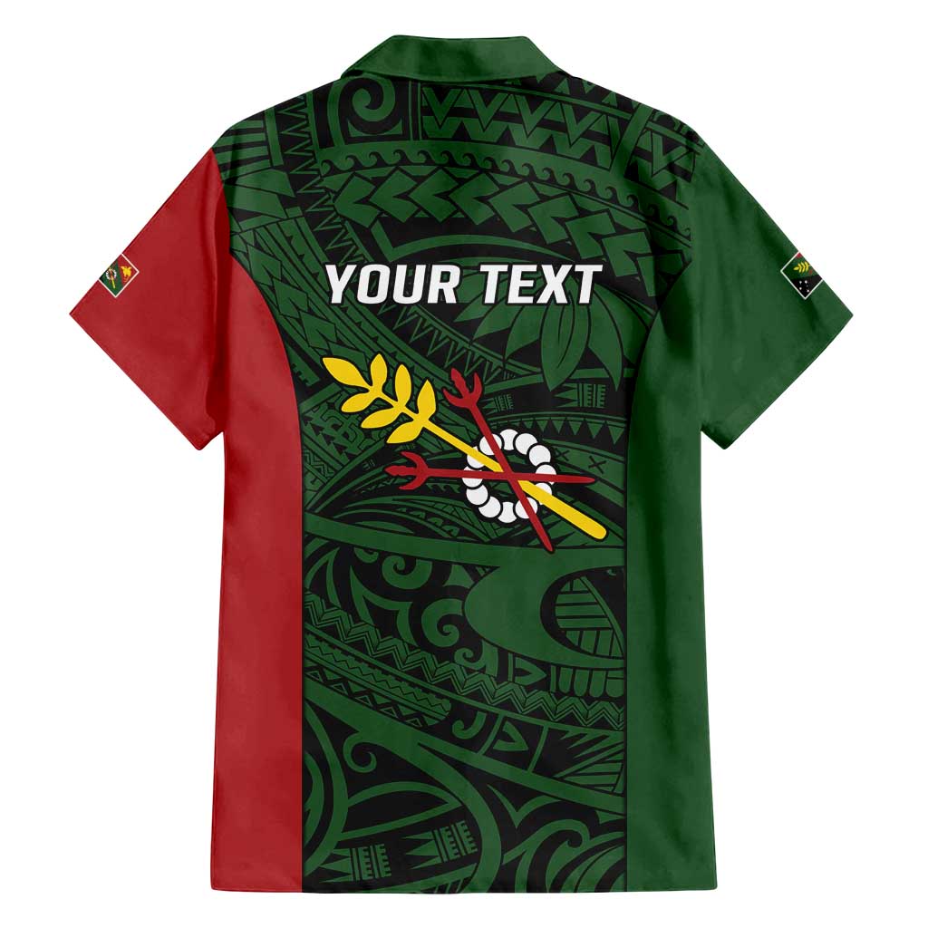 Personalised PNG Chimbu Province Family Matching Off Shoulder Maxi Dress and Hawaiian Shirt Bird of Paradise Tattoo Flag Motif LT9 - Polynesian Pride