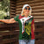 Personalised PNG Chimbu Province Women Polo Shirt Bird of Paradise Tattoo Flag Motif - Polynesian Pride