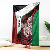 Personalised PNG East New Britain Province Blanket Bird of Paradise Tattoo Flag Motif LT9 - Polynesian Pride
