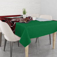Personalised PNG East New Britain Province Tablecloth Bird of Paradise Tattoo Flag Motif LT9 - Polynesian Pride