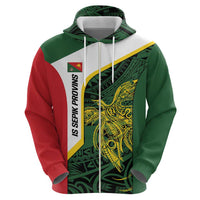 Personalised PNG East Sepik Province Hoodie Bird of Paradise Tattoo Flag Motif LT9 - Polynesian Pride