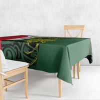 Personalised PNG East Sepik Province Tablecloth Bird of Paradise Tattoo Flag Motif LT9 - Polynesian Pride