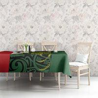 Personalised PNG East Sepik Province Tablecloth Bird of Paradise Tattoo Flag Motif LT9 - Polynesian Pride