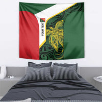 Personalised PNG East Sepik Province Tapestry Bird of Paradise Tattoo Flag Motif LT9 - Polynesian Pride