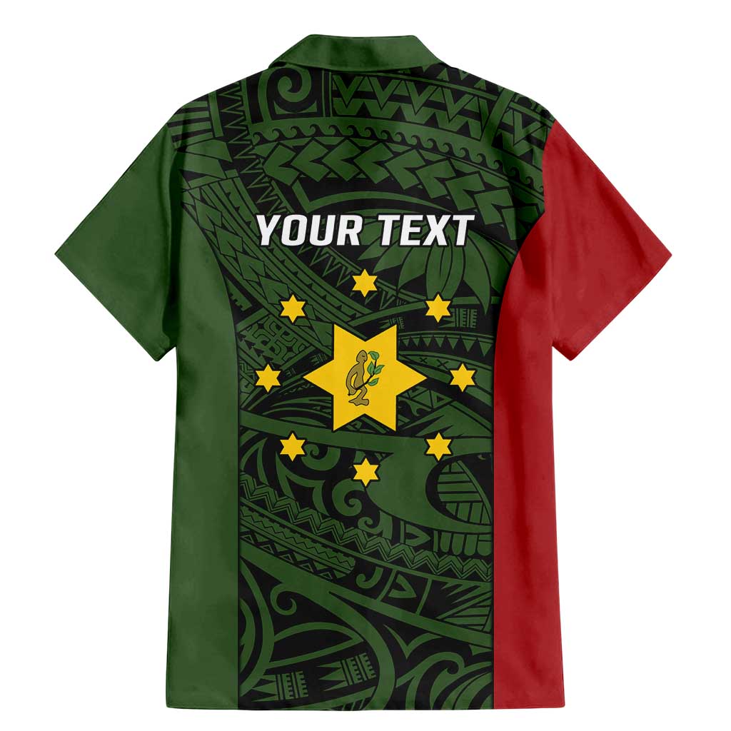 Personalised PNG Eastern Highlands Family Matching Mermaid Dress and Hawaiian Shirt Bird of Paradise Tattoo Flag Motif LT9 - Polynesian Pride