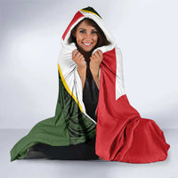 Personalised PNG Eastern Highlands Hooded Blanket Bird of Paradise Tattoo Flag Motif LT9 - Polynesian Pride