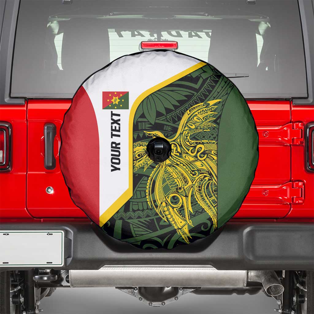 Personalised PNG Eastern Highlands Spare Tire Cover Bird of Paradise Tattoo Flag Motif LT9 - Polynesian Pride