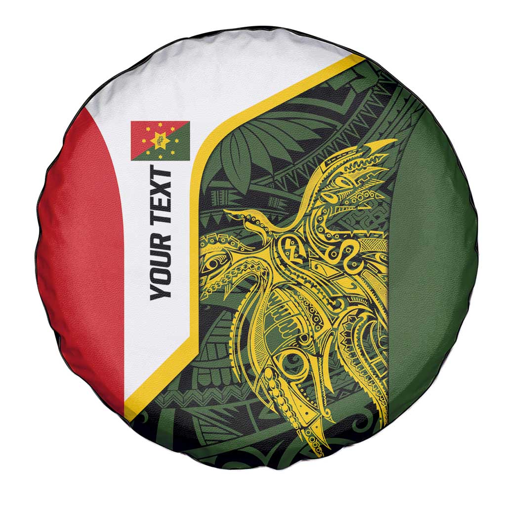 Personalised PNG Eastern Highlands Spare Tire Cover Bird of Paradise Tattoo Flag Motif LT9 - Polynesian Pride