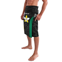 Personalised PNG Enga Province Lavalava Bird of Paradise Tattoo Flag Motif LT9 - Polynesian Pride