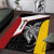Personalised PNG Madang Province Area Rug Bird of Paradise Tattoo Flag Motif - Polynesian Pride