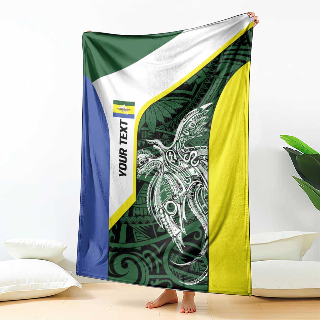 Personalised PNG Morobe Province Blanket Bird of Paradise Tattoo Flag Motif LT9 - Polynesian Pride
