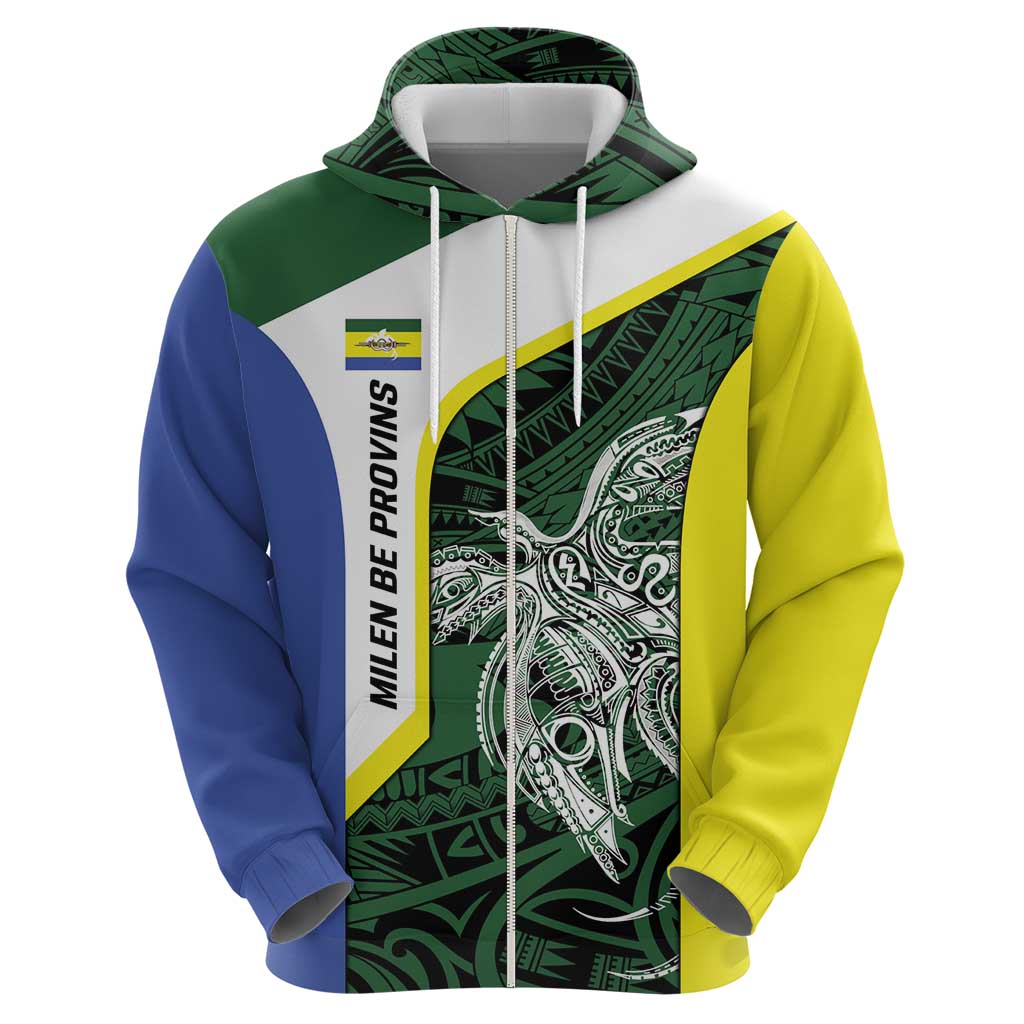 Personalised PNG Morobe Province Hoodie Bird of Paradise Tattoo Flag Motif LT9 - Polynesian Pride
