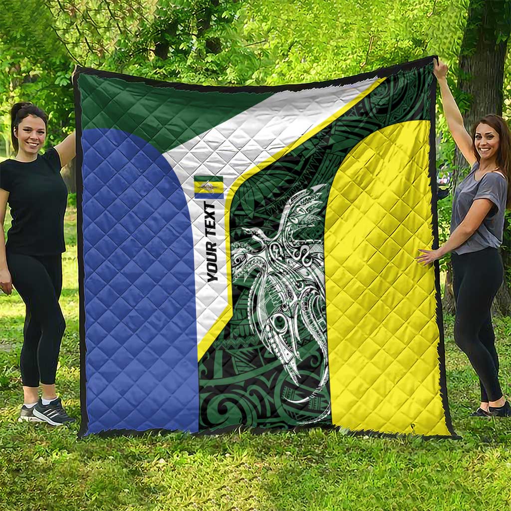 Personalised PNG Morobe Province Quilt Bird of Paradise Tattoo Flag Motif LT9 - Polynesian Pride