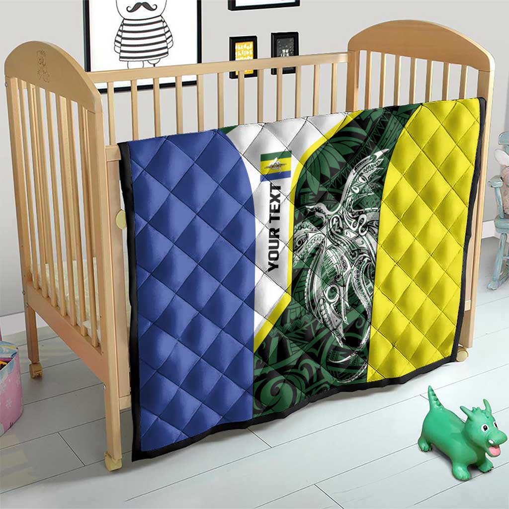Personalised PNG Morobe Province Quilt Bird of Paradise Tattoo Flag Motif LT9 - Polynesian Pride