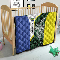 Personalised PNG Morobe Province Quilt Bird of Paradise Tattoo Flag Motif LT9 - Polynesian Pride