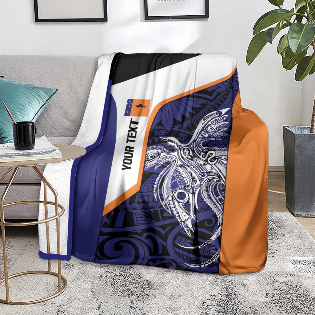 Personalised PNG New Ireland Blanket Bird of Paradise Tattoo Flag Motif LT9 - Polynesian Pride