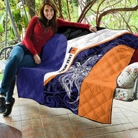 Personalised PNG New Ireland Quilt Bird of Paradise Tattoo Flag Motif LT9 - Polynesian Pride