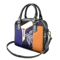 Personalised PNG New Ireland Shoulder Handbag Bird of Paradise Tattoo Flag Motif LT9 - Polynesian Pride